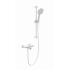 Смеситель для душа с гарнитуром WONZON & WOGHAND ClickPlate, Белый матовый (WW-B2052-A-MW)