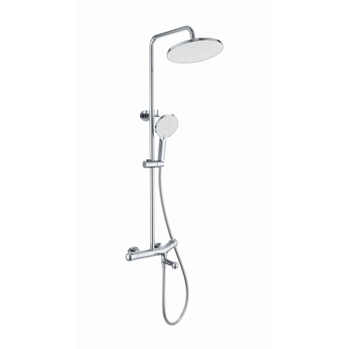 Душевая система с термостатом WONZON & WOGHAND T-1000, Хром (WW-B3057-A-CR)