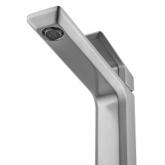 Смеситель для раковины высокий WONZON & WOGHAND DIAMOND, Брашированный никель (WW-88239011-BN)