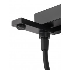 Смеситель для ванны с душем WONZON & WOGHAND CUBE 2.0, Черный матовый (WW-88037068-MB)